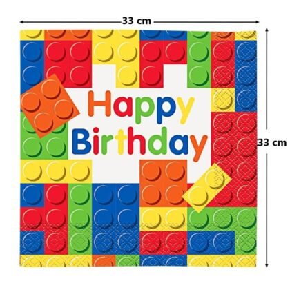 58232 Салфетки 16бр. Building Blocks