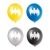 77525 Комплект 8бр. балони Batman 30см.