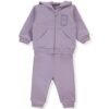 K4616 Анцуг качулка лилав CUTE LAMA 24-36M/98CM