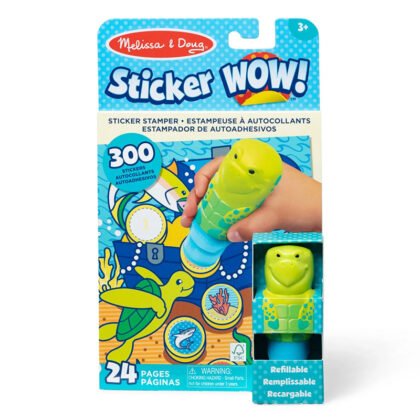 50691 Stiker WOW! Стик със стикери+книжка Turtle