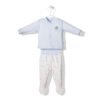 F1213 Пижама CUTE AND COOL син 3-6M/68CM