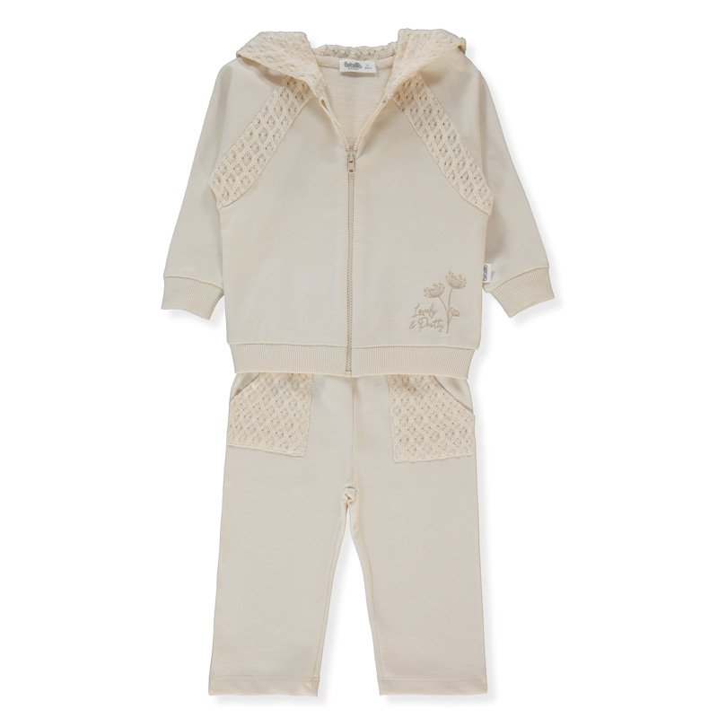 K5246 Анцуг 2ч. LACY GIRL 3-4Y/104CM BEIGE