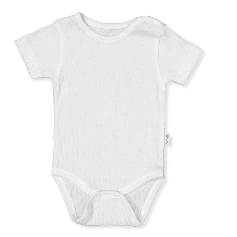 T3921 Боди к.р. mini heart/25 Розов 3-6м/68см