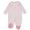 T3499 Гащеризон HAPPY PANDA розов 3-6M 68CM