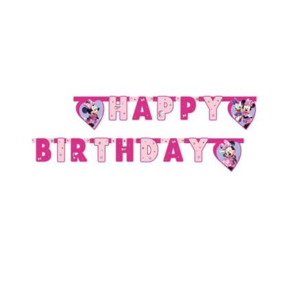 93835 Банер Happy Birthday MINNIE JUNIOR DISNEY