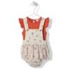 K3732 Гащеризон 2ч. HUNGRY BUNNY 9-12M/80CM