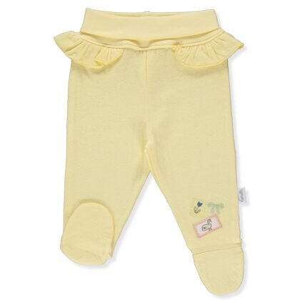 T3393 Ританки HAPPY GARDEN жълт 1-3M 62CM