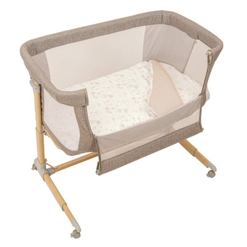 Одеяло за люлка NOE 80x100 White/Linen