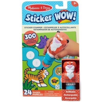 32014 Stiker WOW! Стик със стикери+книжа Tiger