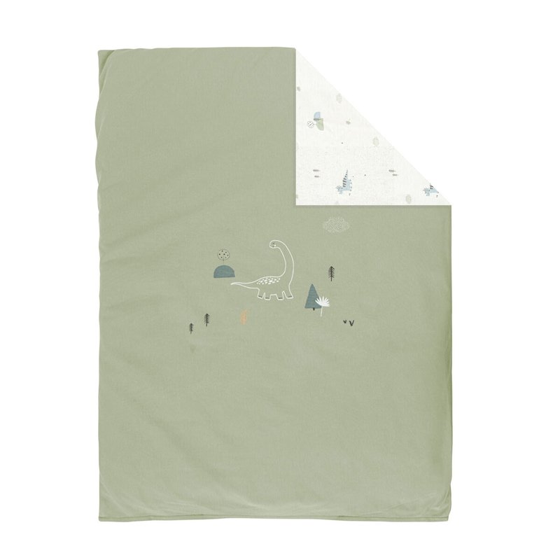 Одеяло за люлка TREX 80x100 White/Green