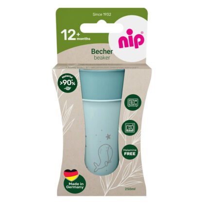 38839 Чаши Nip компл.2 бр. Еat Green син