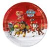 93427 Хартиени чинии 23sm. PAW PATROL