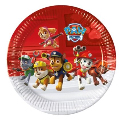 93427 Хартиени чинии 23sm. PAW PATROL
