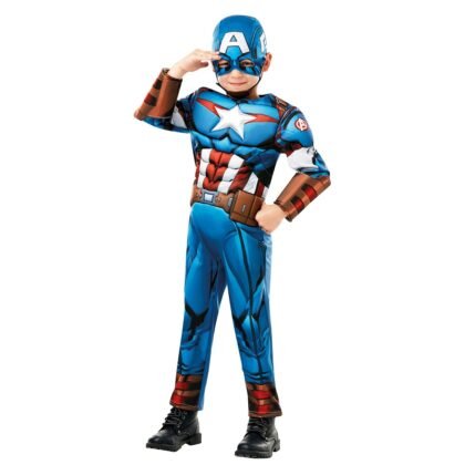 640833 Костюм CAPTAIN AMERICA DLX L