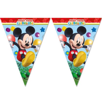 81515 Флагче триъгълно 9бр Mickey