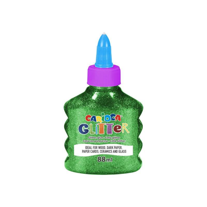 Glitter Neon Блестящо лепило 88мл. Зелен
