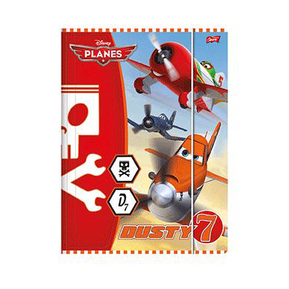 Папка с ластик А4 Planes