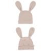 C1064 Шапка 2 бр SO SWEET Пудра 0-3M 62CM