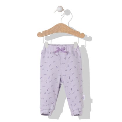 T2957 Панталонки CHUBBY COLORS Лилав 80cm