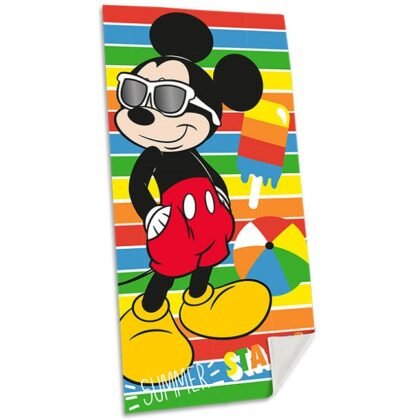 Mickey Mouse Плажна кърпа 70x140 см. Multicolor