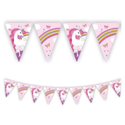 93763 Банер UNICORN RAINBOW COLORS