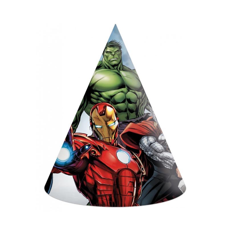 93955 Шапки 6 бр. AVENGERS INFINITY