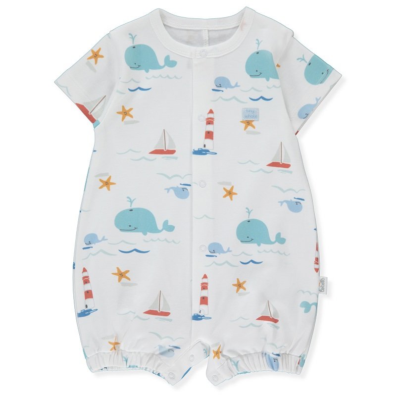 K4303 Гащеризон TINY WHALE екрю 12-18M 86CM