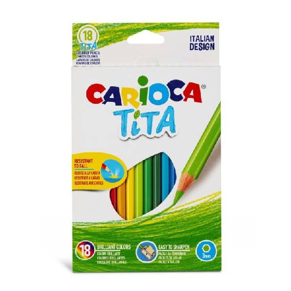 CARIOCA Tita Цветни моливи 18бр.