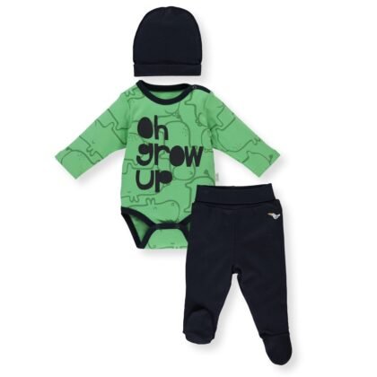 T3235 К-кт 3ч. LITTLE GUY GREEN 6-9M/74CM