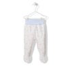 T2968 Ританки CUTE AND COOL бял-син 6-9M/74CM