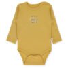 T4076 Боди д.р. ORGANIC MACHINES MUSTARD 24-36M