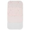 C1038 Кърпи 3 бр ORGANIC LAZzZY SHEEP розов