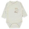 T4042 Боди д.р. BE KIND DARK ECRU 0-1M