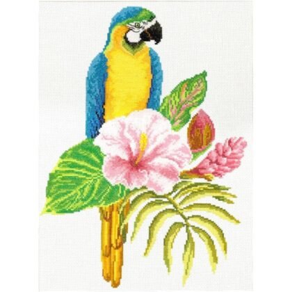 Гоблен Hibiscus Macaw