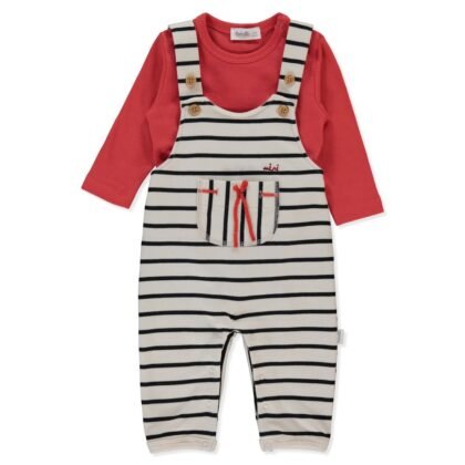 K4579 Гащеризон с блуза MINI GIRL 12-18M/86CM