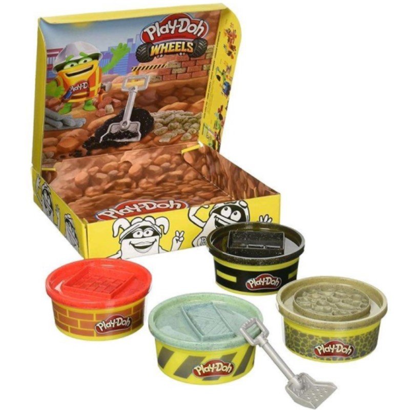 E6037 Play Doh Wheels Комплект моделини 4 броя