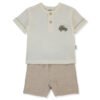K5218 К-кт 2ч. Муселин ADVENTURE 3-6m/68cm BEIGE