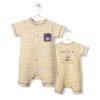 K3794 Гащеризон SKY ANIMALS жълт 9-12M/80CM