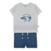 K5285 К-кт 2ч. HAPPY FISH 12-18m/86cm INDIGO