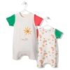 T2990 Гащеризон JOYFUL екрю 3-6M/68CM