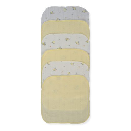 C1217 Кърпи 6 бр. BLOOM 20x20cm YELLOW