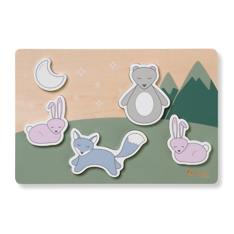 Дървен пъзел Puzzle N Fit Forest
