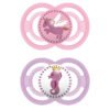 Залъгалка Perfect Soother розова 6m+ 2 бр.