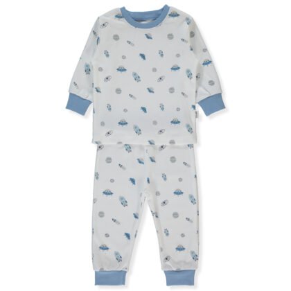 F1504 Пижама 2ч. TO SPACE 18-24m/92cm INDIGO