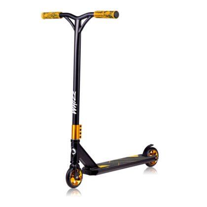 Тротинетка WHIZZ Black Carbon Yellow