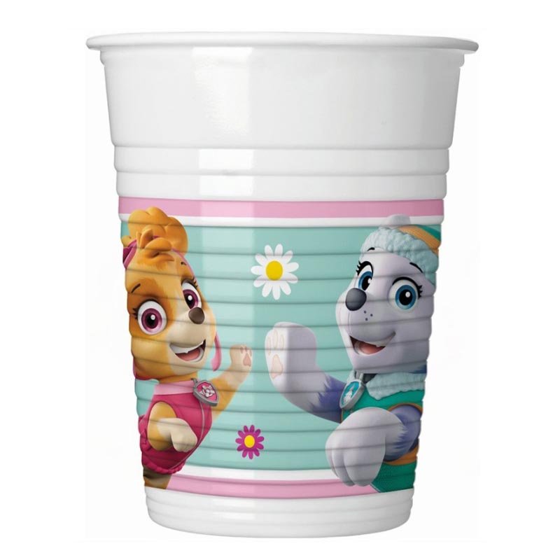 93560 Хартиени чаши 200 ml. PAW PATROL SKYE