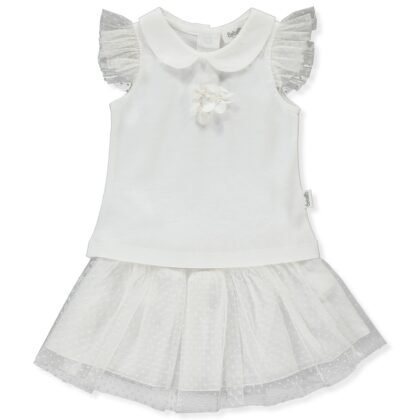 K4394К-кт 2 ч PEARL екрю 6-9M 74CM