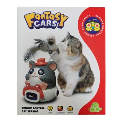 Играчка за котки с дистанцонно Мишка