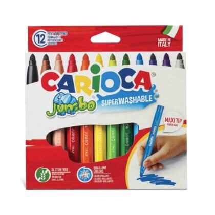 CARIOCA Jumbo Флумастери 12 цвята