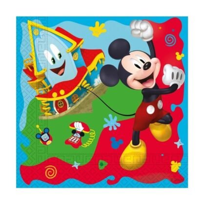 93824 Салфетки 33x33cm MICKEY ROCK THE HOUSE